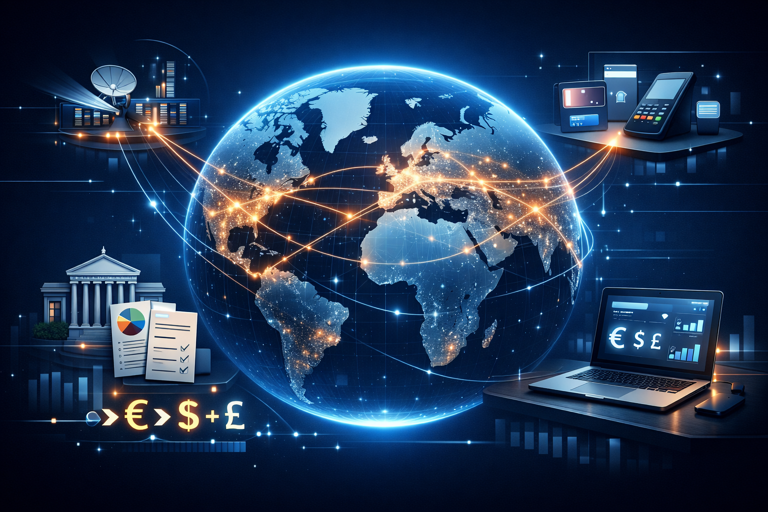 Freelancer Finance Today — global payment infrastructure, SWIFT settlement systems, Stripe platform payments, and tax reporting oversight affecting freelancers