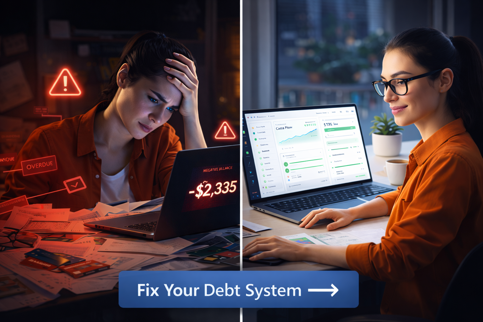 AI debt system for freelancers transforming financial chaos into control under irregular income
