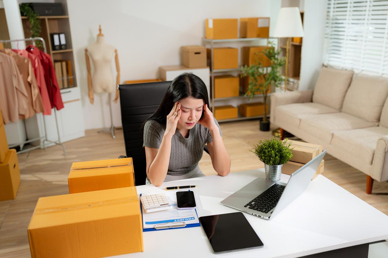 why irregular income feels unstable showing income peaks and valleys with fluctuating freelance earnings