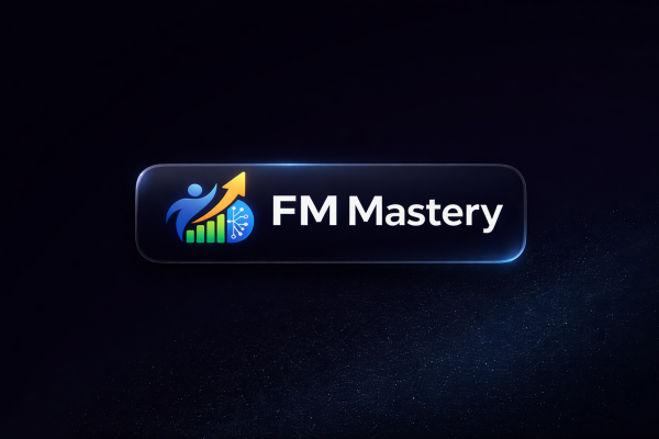 FM Mastery logo – AI-powered financial system for freelancers with growth analytics and automation